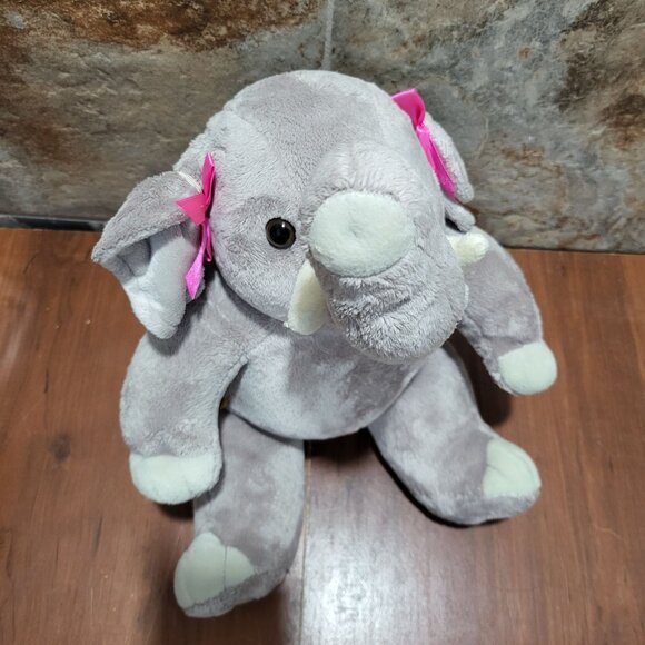 Build A Bear Workshop Elephant Plush Stuff Animal - Picture 6 of 12